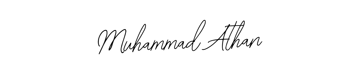 How to make Muhammad Athan signature? Bearetta-2O07w is a professional autograph style. Create handwritten signature for Muhammad Athan name. Muhammad Athan signature style 12 images and pictures png