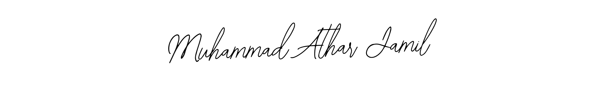 Make a beautiful signature design for name Muhammad Athar Jamil. With this signature (Bearetta-2O07w) style, you can create a handwritten signature for free. Muhammad Athar Jamil signature style 12 images and pictures png
