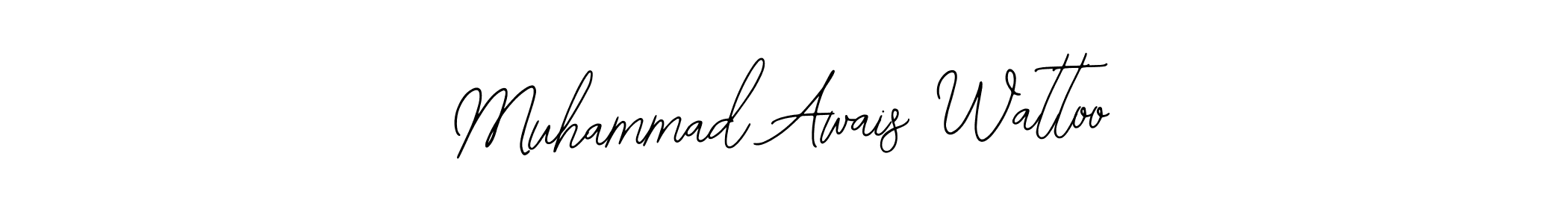 Use a signature maker to create a handwritten signature online. With this signature software, you can design (Bearetta-2O07w) your own signature for name Muhammad Awais Wattoo. Muhammad Awais Wattoo signature style 12 images and pictures png
