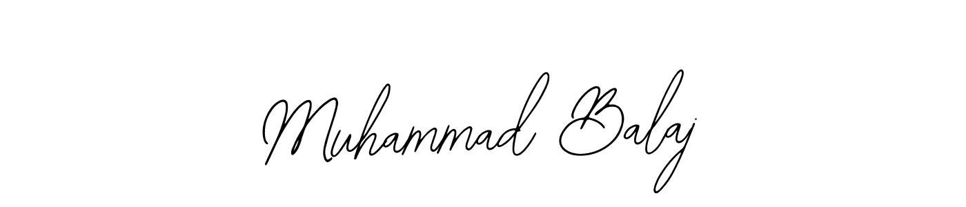 Design your own signature with our free online signature maker. With this signature software, you can create a handwritten (Bearetta-2O07w) signature for name Muhammad Balaj. Muhammad Balaj signature style 12 images and pictures png