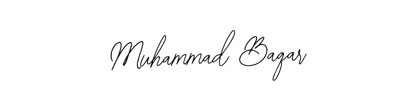 How to make Muhammad Baqar signature? Bearetta-2O07w is a professional autograph style. Create handwritten signature for Muhammad Baqar name. Muhammad Baqar signature style 12 images and pictures png