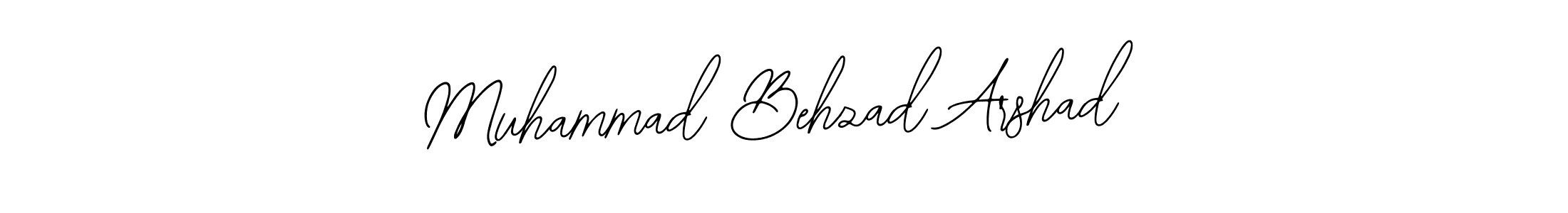 It looks lik you need a new signature style for name Muhammad Behzad Arshad. Design unique handwritten (Bearetta-2O07w) signature with our free signature maker in just a few clicks. Muhammad Behzad Arshad signature style 12 images and pictures png