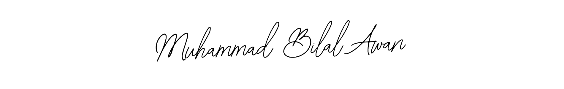 Bearetta-2O07w is a professional signature style that is perfect for those who want to add a touch of class to their signature. It is also a great choice for those who want to make their signature more unique. Get Muhammad Bilal Awan name to fancy signature for free. Muhammad Bilal Awan signature style 12 images and pictures png