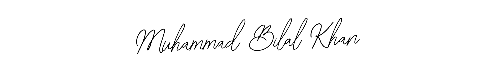Make a beautiful signature design for name Muhammad Bilal Khan. With this signature (Bearetta-2O07w) style, you can create a handwritten signature for free. Muhammad Bilal Khan signature style 12 images and pictures png