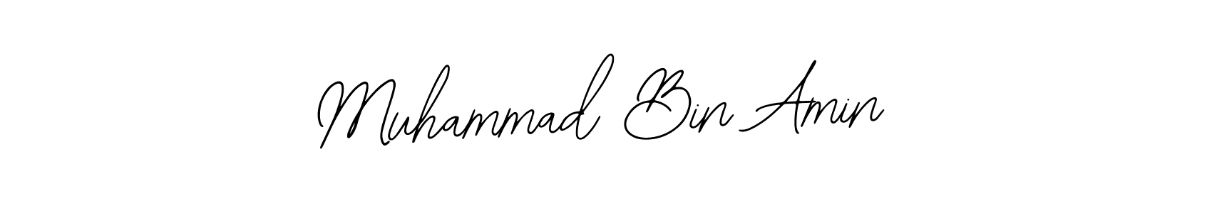 Use a signature maker to create a handwritten signature online. With this signature software, you can design (Bearetta-2O07w) your own signature for name Muhammad Bin Amin. Muhammad Bin Amin signature style 12 images and pictures png