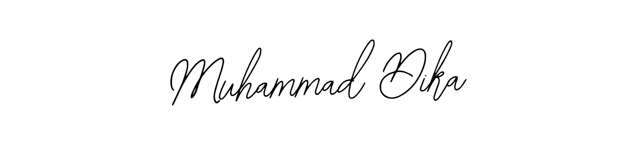 How to Draw Muhammad Dika signature style? Bearetta-2O07w is a latest design signature styles for name Muhammad Dika. Muhammad Dika signature style 12 images and pictures png