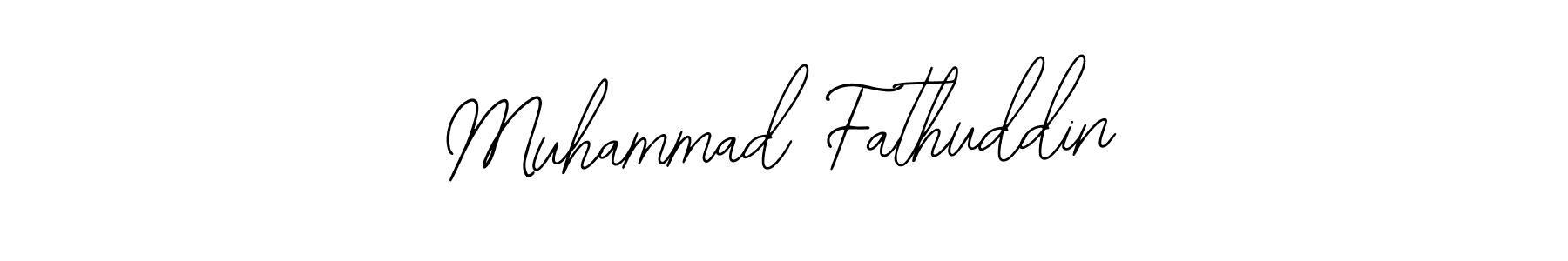 Make a beautiful signature design for name Muhammad Fathuddin. With this signature (Bearetta-2O07w) style, you can create a handwritten signature for free. Muhammad Fathuddin signature style 12 images and pictures png