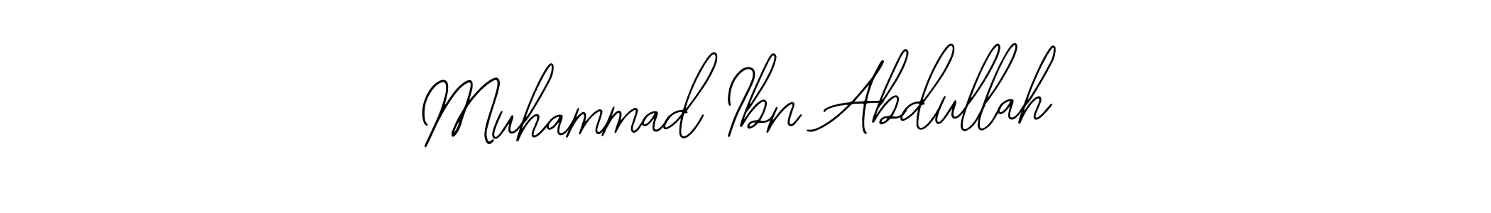 Create a beautiful signature design for name Muhammad Ibn Abdullah. With this signature (Bearetta-2O07w) fonts, you can make a handwritten signature for free. Muhammad Ibn Abdullah signature style 12 images and pictures png
