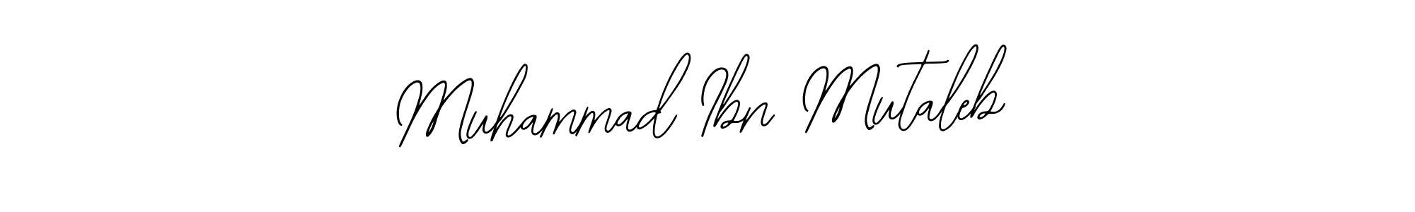 Also You can easily find your signature by using the search form. We will create Muhammad Ibn Mutaleb name handwritten signature images for you free of cost using Bearetta-2O07w sign style. Muhammad Ibn Mutaleb signature style 12 images and pictures png