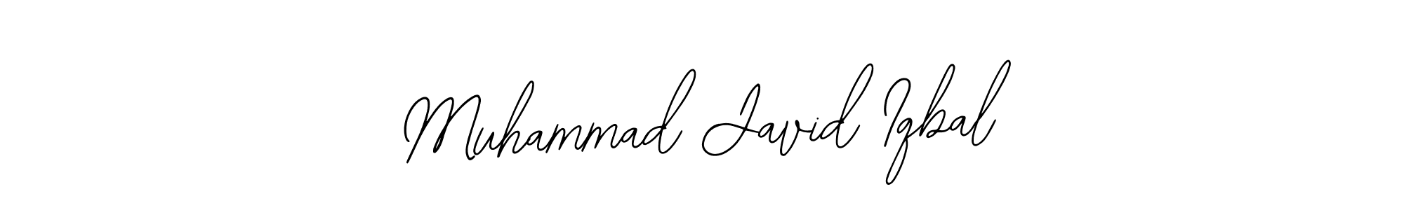 Design your own signature with our free online signature maker. With this signature software, you can create a handwritten (Bearetta-2O07w) signature for name Muhammad Javid Iqbal. Muhammad Javid Iqbal signature style 12 images and pictures png