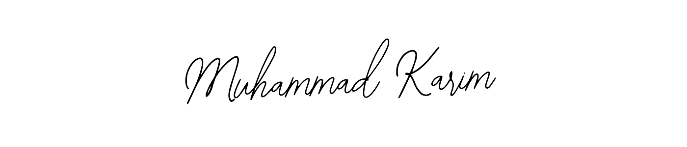 How to Draw Muhammad Karim signature style? Bearetta-2O07w is a latest design signature styles for name Muhammad Karim. Muhammad Karim signature style 12 images and pictures png