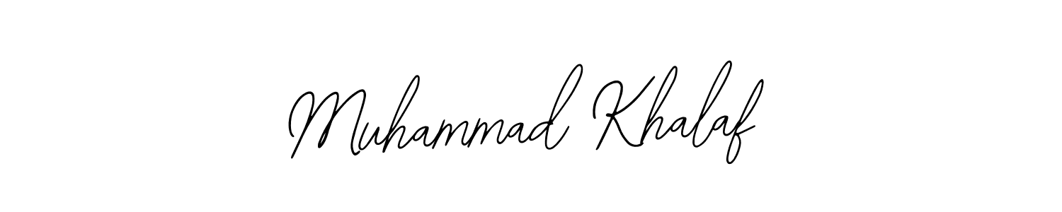Create a beautiful signature design for name Muhammad Khalaf. With this signature (Bearetta-2O07w) fonts, you can make a handwritten signature for free. Muhammad Khalaf signature style 12 images and pictures png