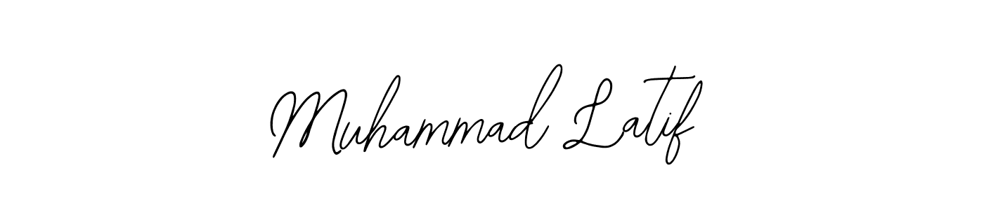 Also You can easily find your signature by using the search form. We will create Muhammad Latif name handwritten signature images for you free of cost using Bearetta-2O07w sign style. Muhammad Latif signature style 12 images and pictures png