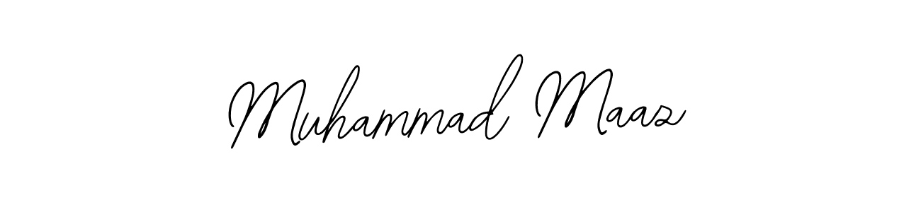 The best way (Bearetta-2O07w) to make a short signature is to pick only two or three words in your name. The name Muhammad Maaz include a total of six letters. For converting this name. Muhammad Maaz signature style 12 images and pictures png