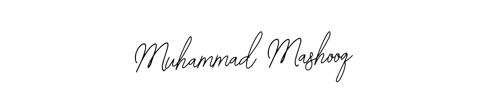 The best way (Bearetta-2O07w) to make a short signature is to pick only two or three words in your name. The name Muhammad Mashooq include a total of six letters. For converting this name. Muhammad Mashooq signature style 12 images and pictures png