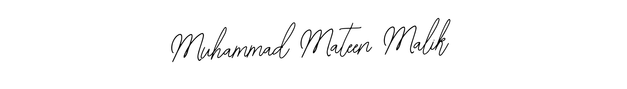 Design your own signature with our free online signature maker. With this signature software, you can create a handwritten (Bearetta-2O07w) signature for name Muhammad Mateen Malik. Muhammad Mateen Malik signature style 12 images and pictures png