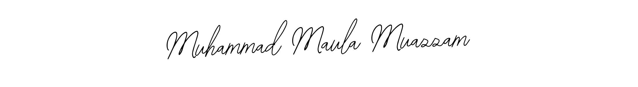 How to make Muhammad Maula Muazzam signature? Bearetta-2O07w is a professional autograph style. Create handwritten signature for Muhammad Maula Muazzam name. Muhammad Maula Muazzam signature style 12 images and pictures png