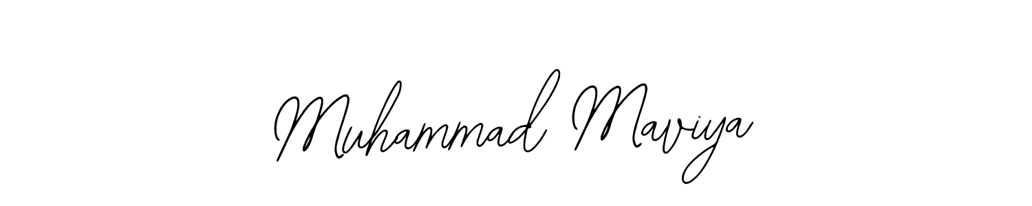 How to make Muhammad Maviya signature? Bearetta-2O07w is a professional autograph style. Create handwritten signature for Muhammad Maviya name. Muhammad Maviya signature style 12 images and pictures png