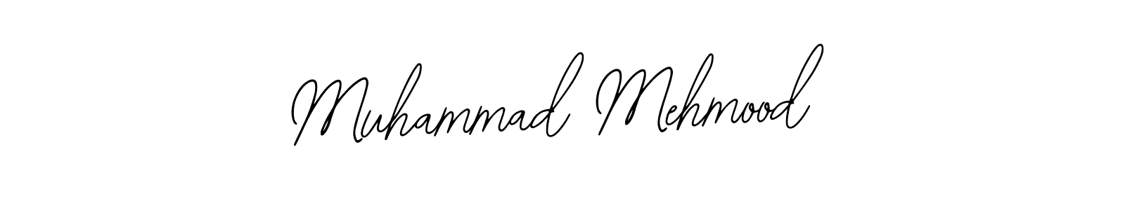 Use a signature maker to create a handwritten signature online. With this signature software, you can design (Bearetta-2O07w) your own signature for name Muhammad Mehmood. Muhammad Mehmood signature style 12 images and pictures png