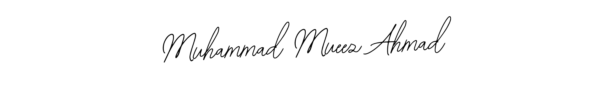 You can use this online signature creator to create a handwritten signature for the name Muhammad Mueez Ahmad. This is the best online autograph maker. Muhammad Mueez Ahmad signature style 12 images and pictures png