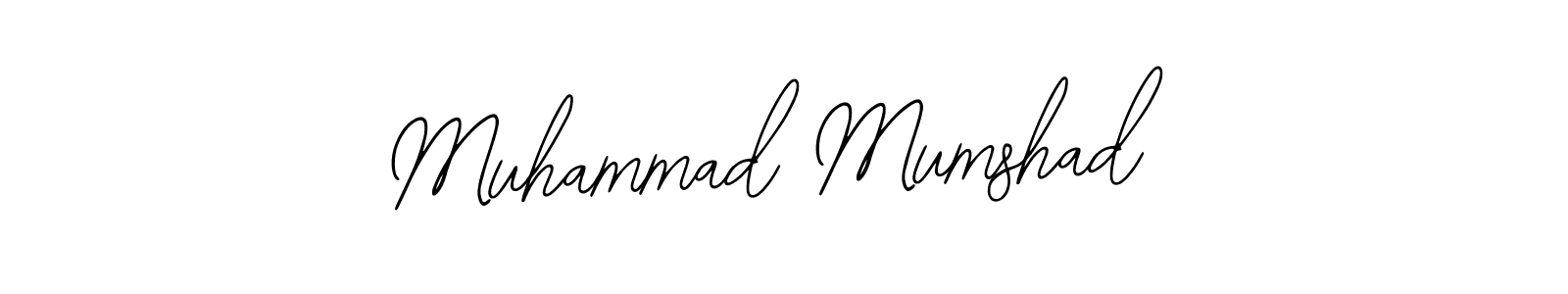 Also You can easily find your signature by using the search form. We will create Muhammad Mumshad name handwritten signature images for you free of cost using Bearetta-2O07w sign style. Muhammad Mumshad signature style 12 images and pictures png