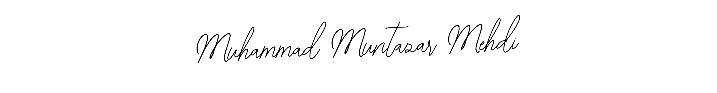 You should practise on your own different ways (Bearetta-2O07w) to write your name (Muhammad Muntazar Mehdi) in signature. don't let someone else do it for you. Muhammad Muntazar Mehdi signature style 12 images and pictures png