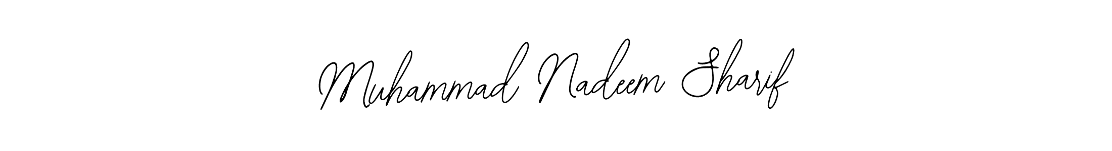 Make a beautiful signature design for name Muhammad Nadeem Sharif. With this signature (Bearetta-2O07w) style, you can create a handwritten signature for free. Muhammad Nadeem Sharif signature style 12 images and pictures png