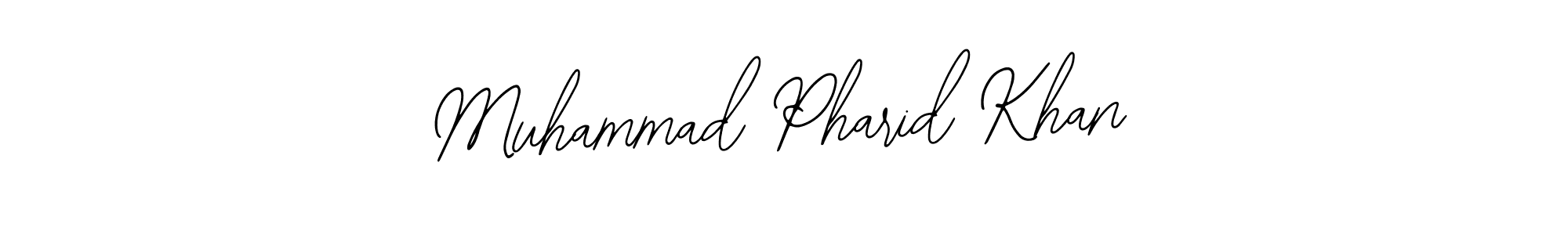 See photos of Muhammad Pharid Khan official signature by Spectra . Check more albums & portfolios. Read reviews & check more about Bearetta-2O07w font. Muhammad Pharid Khan signature style 12 images and pictures png