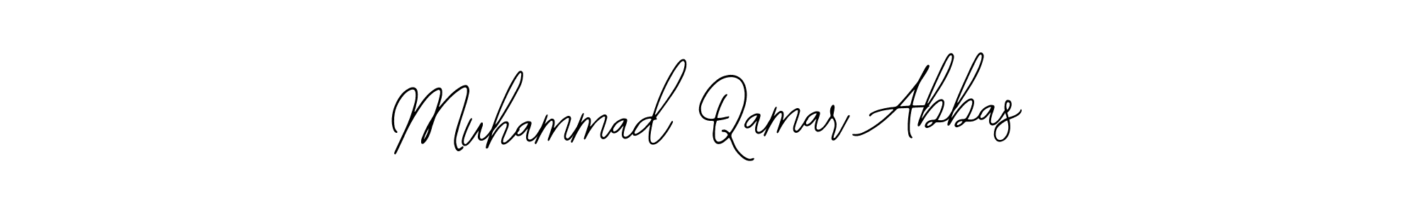 The best way (Bearetta-2O07w) to make a short signature is to pick only two or three words in your name. The name Muhammad Qamar Abbas include a total of six letters. For converting this name. Muhammad Qamar Abbas signature style 12 images and pictures png