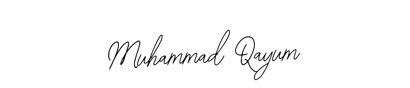 Use a signature maker to create a handwritten signature online. With this signature software, you can design (Bearetta-2O07w) your own signature for name Muhammad Qayum. Muhammad Qayum signature style 12 images and pictures png