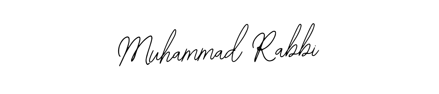 The best way (Bearetta-2O07w) to make a short signature is to pick only two or three words in your name. The name Muhammad Rabbi include a total of six letters. For converting this name. Muhammad Rabbi signature style 12 images and pictures png