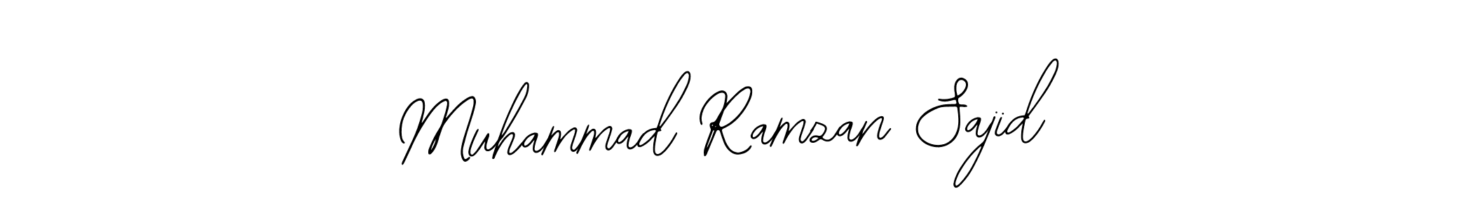 Muhammad Ramzan Sajid stylish signature style. Best Handwritten Sign (Bearetta-2O07w) for my name. Handwritten Signature Collection Ideas for my name Muhammad Ramzan Sajid. Muhammad Ramzan Sajid signature style 12 images and pictures png