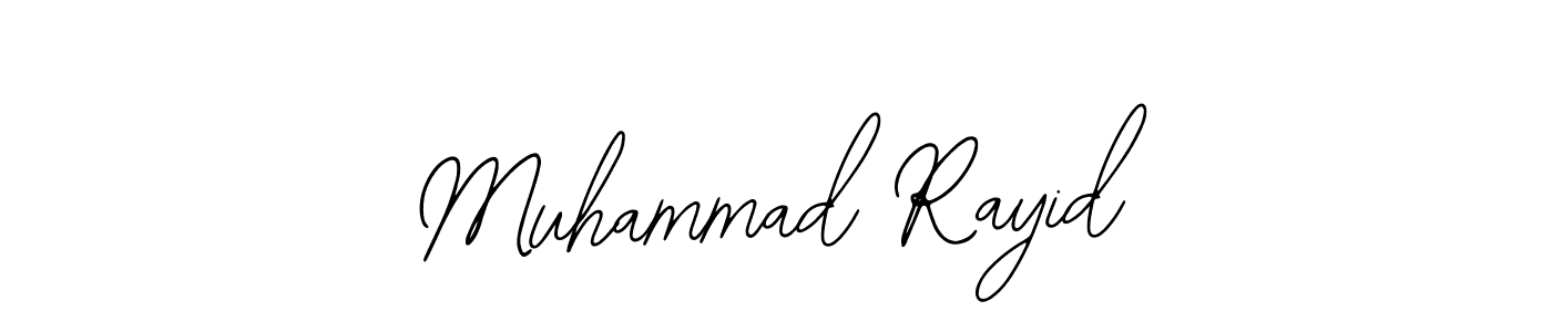 Also we have Muhammad Rayid name is the best signature style. Create professional handwritten signature collection using Bearetta-2O07w autograph style. Muhammad Rayid signature style 12 images and pictures png