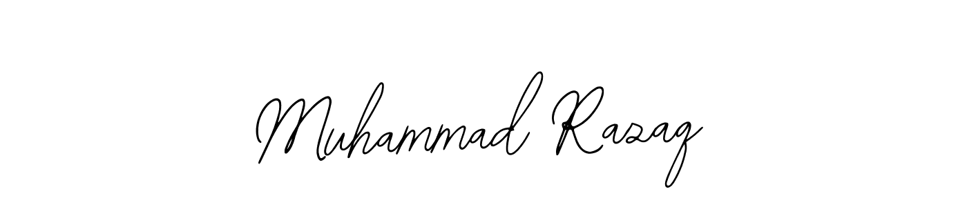 How to Draw Muhammad Razaq signature style? Bearetta-2O07w is a latest design signature styles for name Muhammad Razaq. Muhammad Razaq signature style 12 images and pictures png