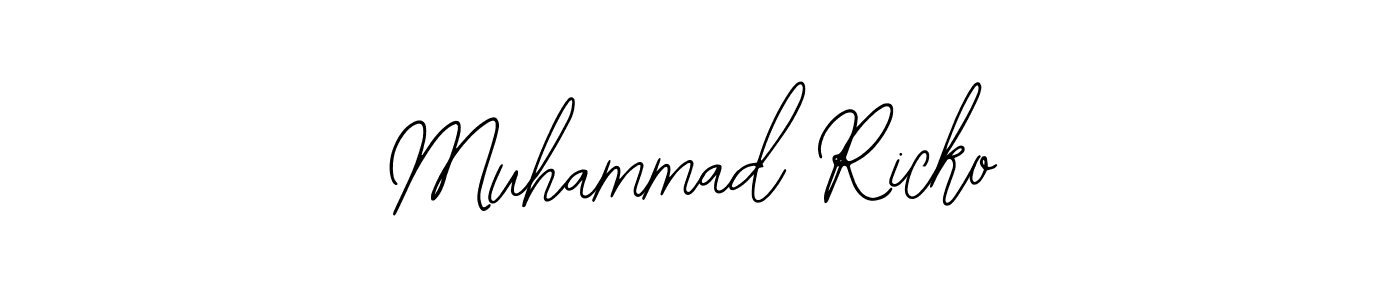 You can use this online signature creator to create a handwritten signature for the name Muhammad Ricko. This is the best online autograph maker. Muhammad Ricko signature style 12 images and pictures png