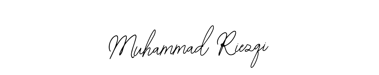 It looks lik you need a new signature style for name Muhammad Riezqi. Design unique handwritten (Bearetta-2O07w) signature with our free signature maker in just a few clicks. Muhammad Riezqi signature style 12 images and pictures png