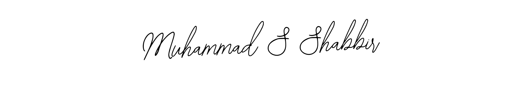 It looks lik you need a new signature style for name Muhammad S Shabbir. Design unique handwritten (Bearetta-2O07w) signature with our free signature maker in just a few clicks. Muhammad S Shabbir signature style 12 images and pictures png