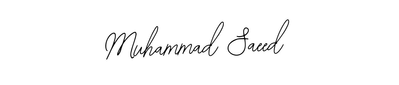 Also we have Muhammad Saeed name is the best signature style. Create professional handwritten signature collection using Bearetta-2O07w autograph style. Muhammad Saeed signature style 12 images and pictures png