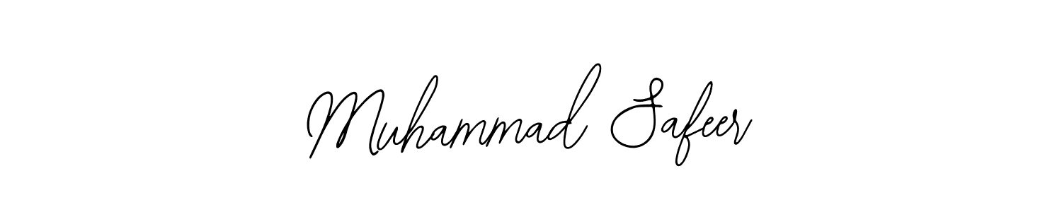 How to make Muhammad Safeer name signature. Use Bearetta-2O07w style for creating short signs online. This is the latest handwritten sign. Muhammad Safeer signature style 12 images and pictures png