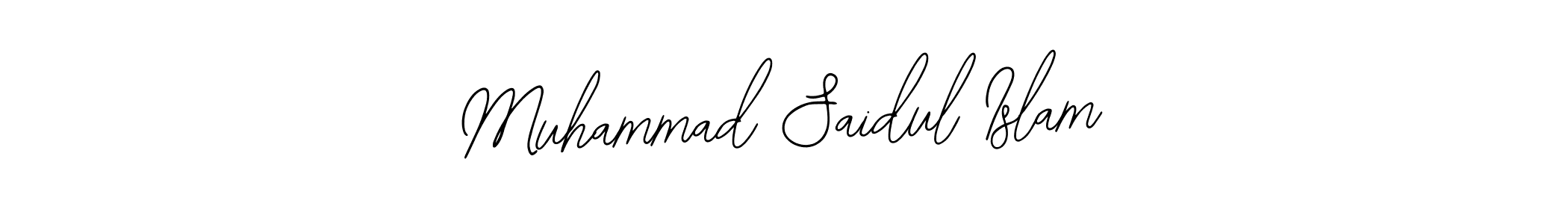 Muhammad Saidul Islam stylish signature style. Best Handwritten Sign (Bearetta-2O07w) for my name. Handwritten Signature Collection Ideas for my name Muhammad Saidul Islam. Muhammad Saidul Islam signature style 12 images and pictures png