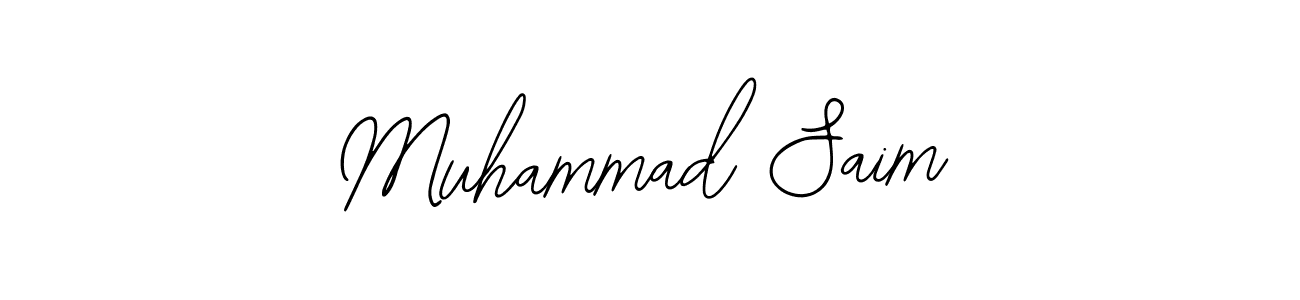 Once you've used our free online signature maker to create your best signature Bearetta-2O07w style, it's time to enjoy all of the benefits that Muhammad Saim name signing documents. Muhammad Saim signature style 12 images and pictures png