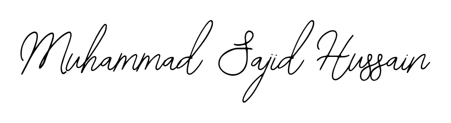 An effortless, minimalist signature concept for Muhammad Sajid Hussain using Bearetta-2O07w design. Clean lines that look great on any document. Muhammad Sajid Hussain signature style 12 images and pictures png