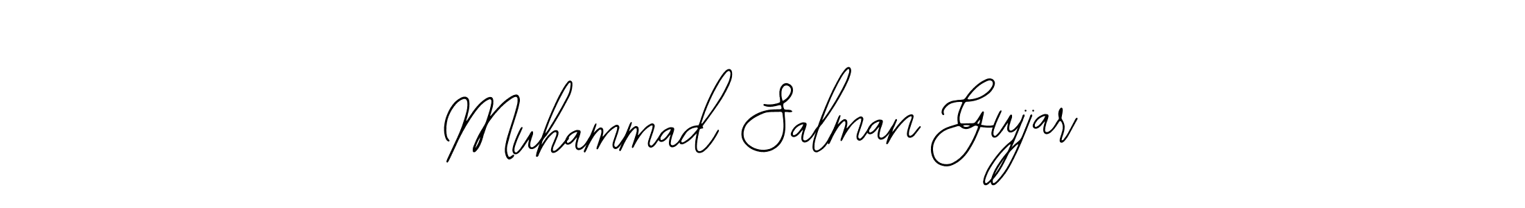 How to Draw Muhammad Salman Gujjar signature style? Bearetta-2O07w is a latest design signature styles for name Muhammad Salman Gujjar. Muhammad Salman Gujjar signature style 12 images and pictures png