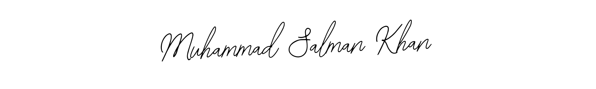 Muhammad Salman Khan stylish signature style. Best Handwritten Sign (Bearetta-2O07w) for my name. Handwritten Signature Collection Ideas for my name Muhammad Salman Khan. Muhammad Salman Khan signature style 12 images and pictures png