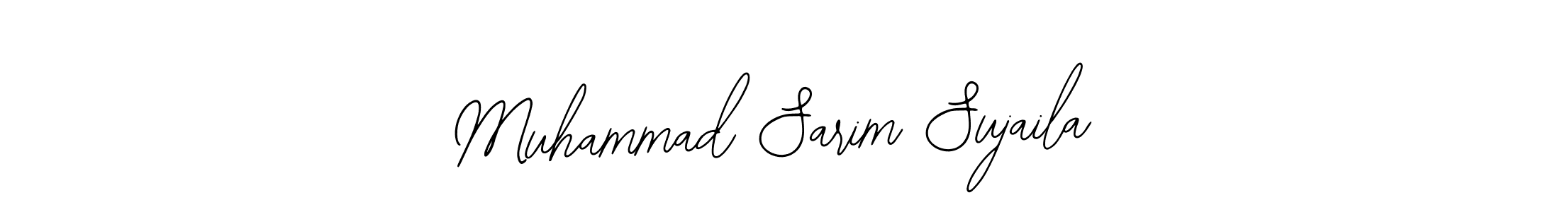 Make a beautiful signature design for name Muhammad Sarim Sujaila. Use this online signature maker to create a handwritten signature for free. Muhammad Sarim Sujaila signature style 12 images and pictures png