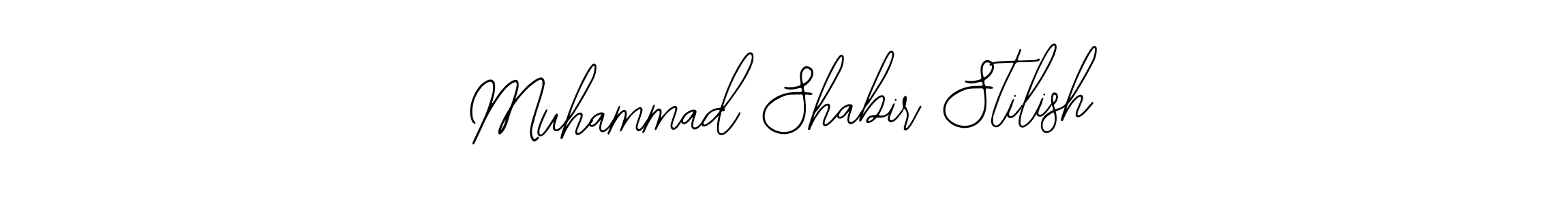Similarly Bearetta-2O07w is the best handwritten signature design. Signature creator online .You can use it as an online autograph creator for name Muhammad Shabir Stilish. Muhammad Shabir Stilish signature style 12 images and pictures png