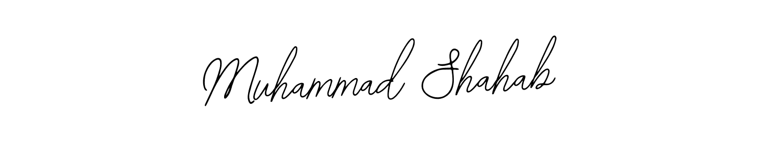 Use a signature maker to create a handwritten signature online. With this signature software, you can design (Bearetta-2O07w) your own signature for name Muhammad Shahab. Muhammad Shahab signature style 12 images and pictures png