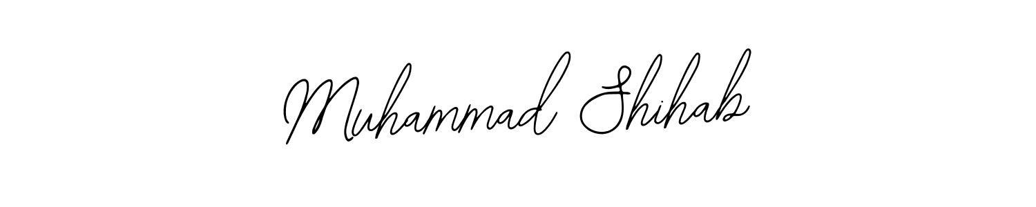 Make a beautiful signature design for name Muhammad Shihab. With this signature (Bearetta-2O07w) style, you can create a handwritten signature for free. Muhammad Shihab signature style 12 images and pictures png