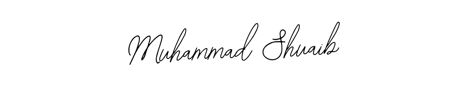 Once you've used our free online signature maker to create your best signature Bearetta-2O07w style, it's time to enjoy all of the benefits that Muhammad Shuaib name signing documents. Muhammad Shuaib signature style 12 images and pictures png