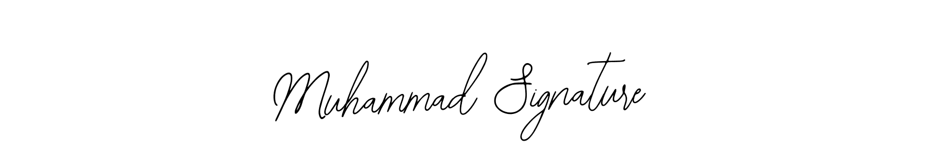Make a short Muhammad Signature signature style. Manage your documents anywhere anytime using Bearetta-2O07w. Create and add eSignatures, submit forms, share and send files easily. Muhammad Signature signature style 12 images and pictures png